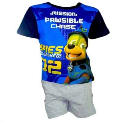 Tricou copii si pantaloni scurti Paw Patrol