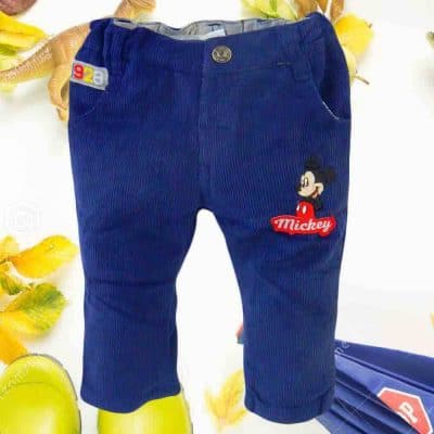 Pantaloni pentru bebelusi. Pantaloni bebe Mickey