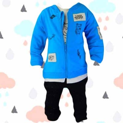 Alege haine bebelusi. Set bebe 3 piese