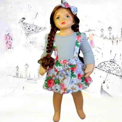 Haine bebelusi fete. Set fusta, body, bentita