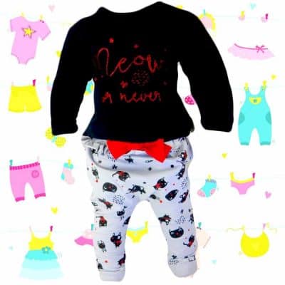 Haine bebelusi fete. Trening pisicute