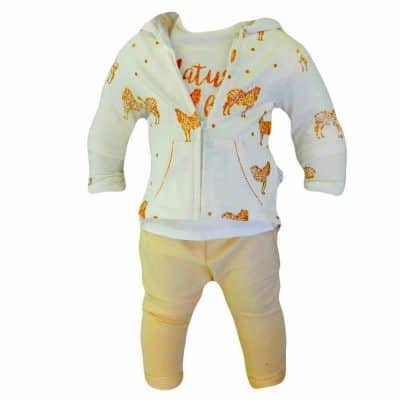 Haine bebelusi fetite. Compleu bebe 3 piese