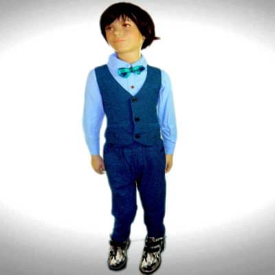 Imbracaminte copii, costum albastru pentru baieti