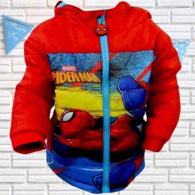 Geci de iarna copii. Geaca Spiderman