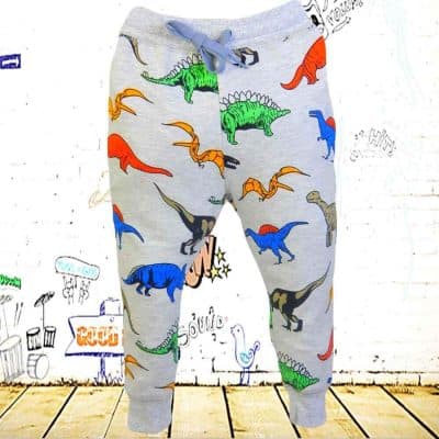 Pantaloni de copii. Pantaloni de trening Dino