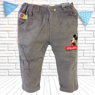 Haine pentru bebelusi. Pantalon velur