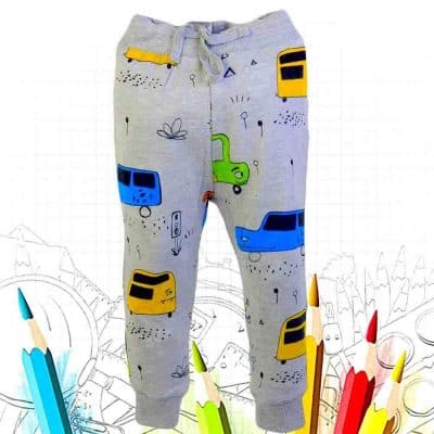 Alege pantaloni de trening pentru copii Masina