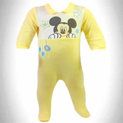 Haine pentru bebelusi. Salopeta bebe Mickey
