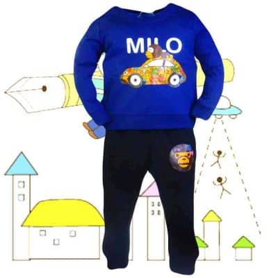 Haine copii. Trening baieti maimutica Milo.