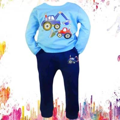 Haine copii online. Trening bumbac Excavator