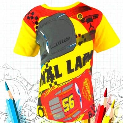 Haine copii. Tricou de baieti Cars