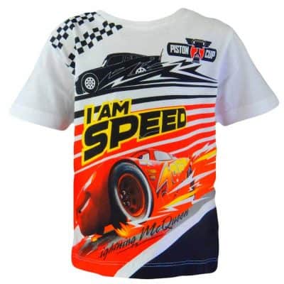 Haine copii de vara. Tricou baieti Cars
