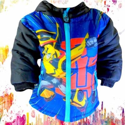 Geci pentru copii. Geaca iarna baieti Transformers