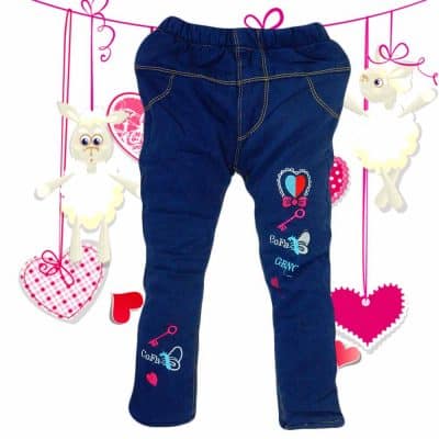 Blugi dublati fete. Imbracaminte iarna