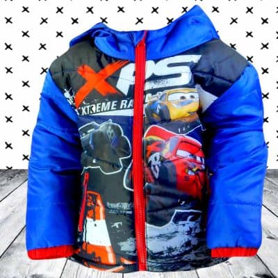 Geci pentru copii groase. Geaca Cars