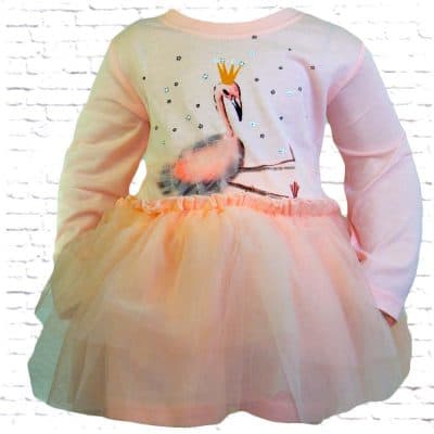 Rochie copii fete. Rochita Flamingo
