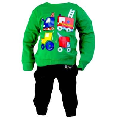 Trening baieti cu masini si utilaje. Haine copii