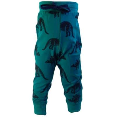 Pantaloni de trening pentru baieti cu dinozauri
