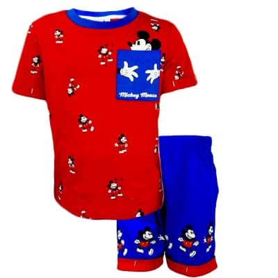 Set baieti de vara cu Mickey. Haine copii