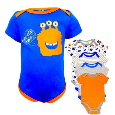 Set body bebelusi baieti – 5 bucati