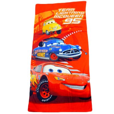 Prosop de plaja cu Cars