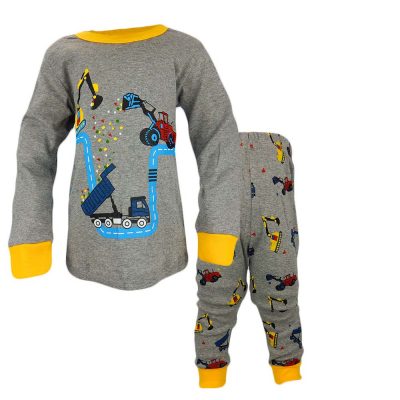 Pijamale baieti cu utilaje