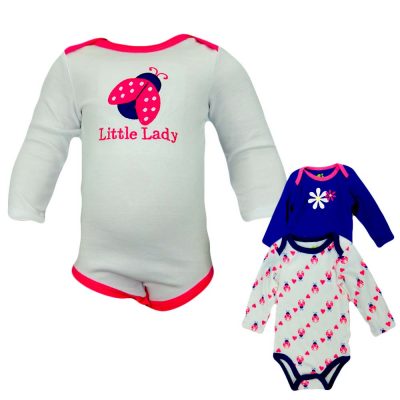 Set body bebe fetite – 3 bucati