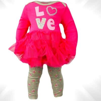 Set pentru fetite. Haine colorate