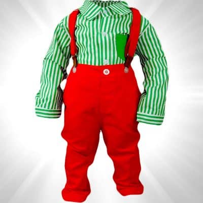 Costum pentru bebelusi colorat